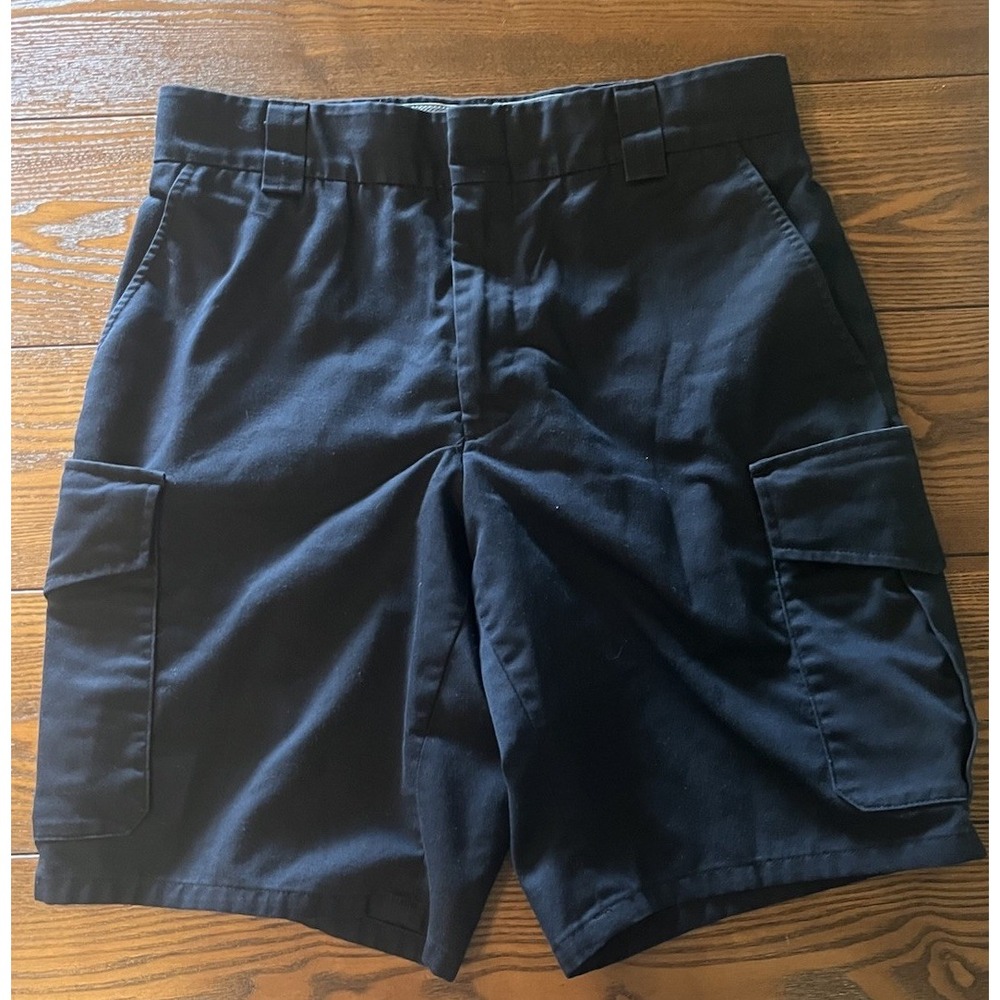 BLAUER TENX Tactical Cargo Men's Shorts Size 34 Black